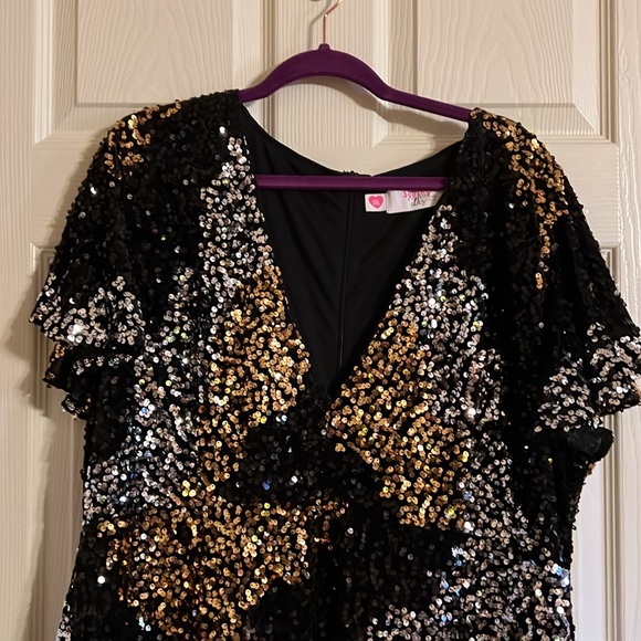 Southern Fried Chics Sequin Dress 3XL - Picture 2 of 6